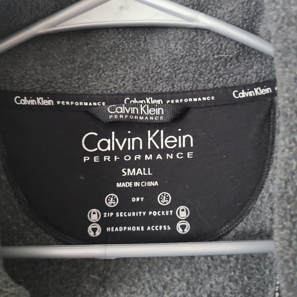Calvin klein performance Grey fleece vest - Picture 4 of 6